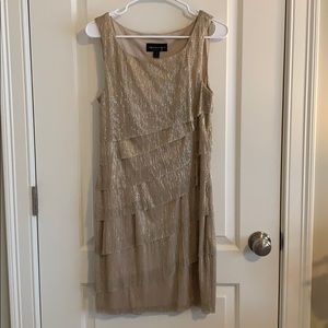 Connected Apparel Layered Dress